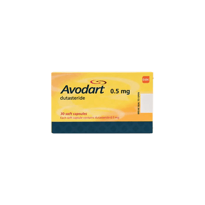 أفودارت كبسولات | علاج تضخم البروستاتا | 0.5 ملغ | 30 كبسولة