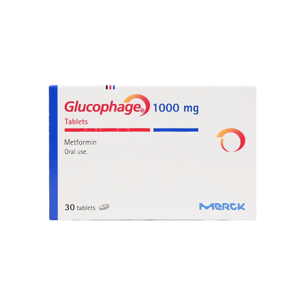 Glucophage 1000 mg 30 Tablets