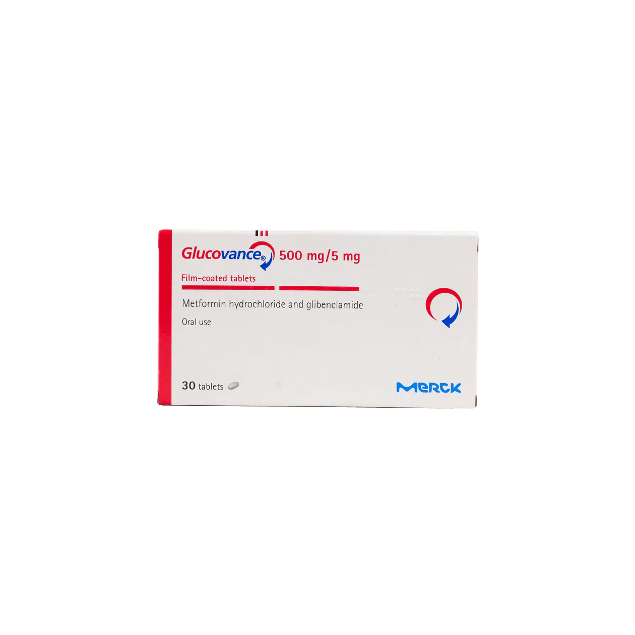 Glucovance 500/5 mg 30 Tablets