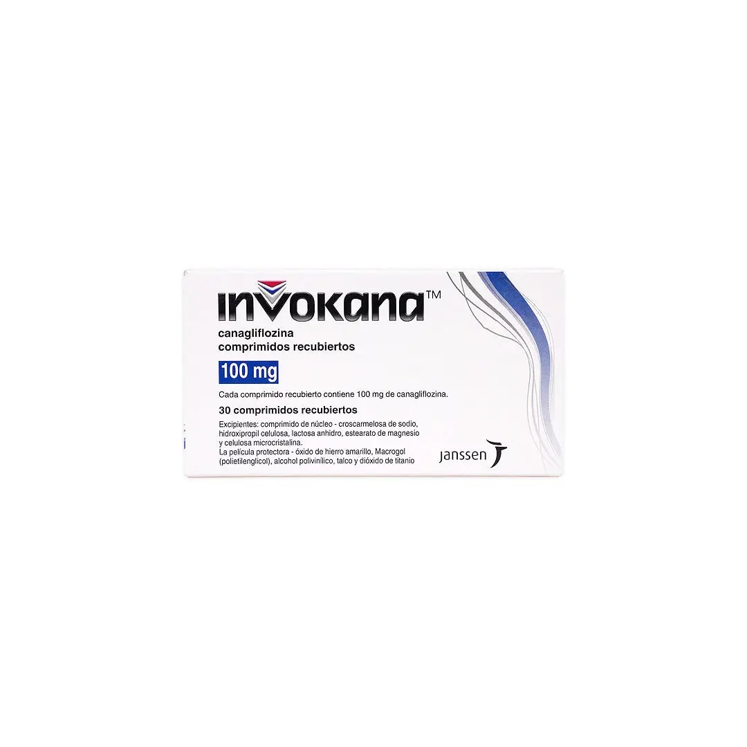 Invokana 100 mg 30 Tablets