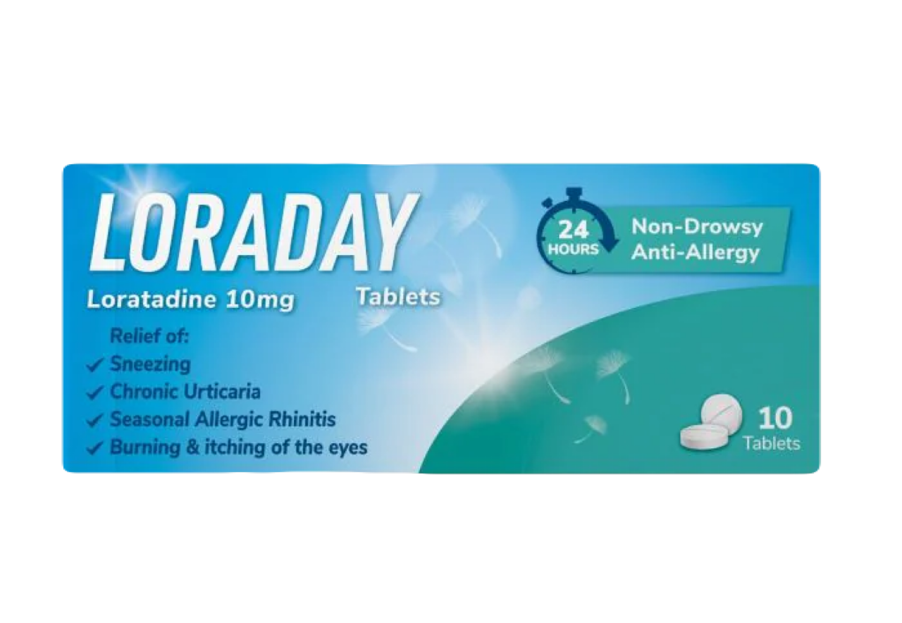 Loraday 10 mg 10 Tablets