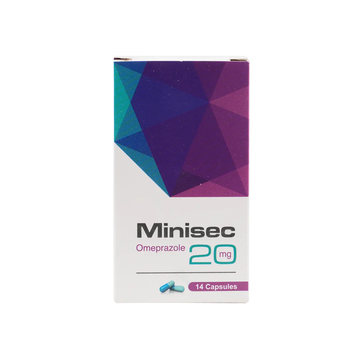 Minisec 20 mg 14 Capsules