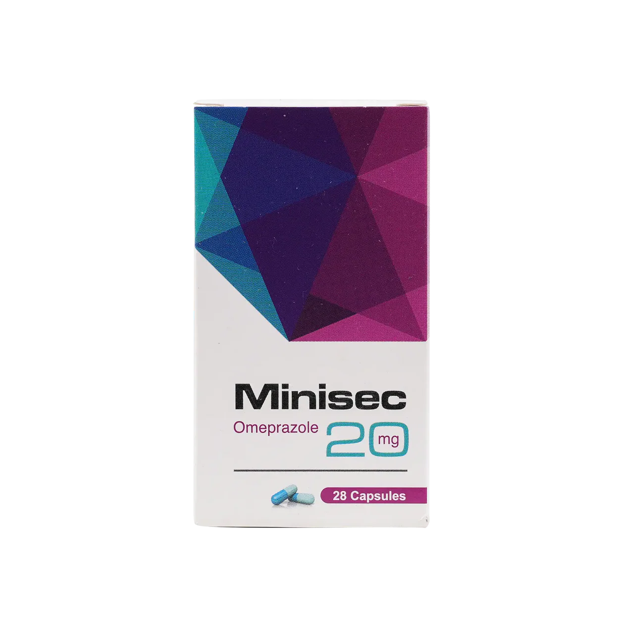 Minisec 20 mg 28 Capsules