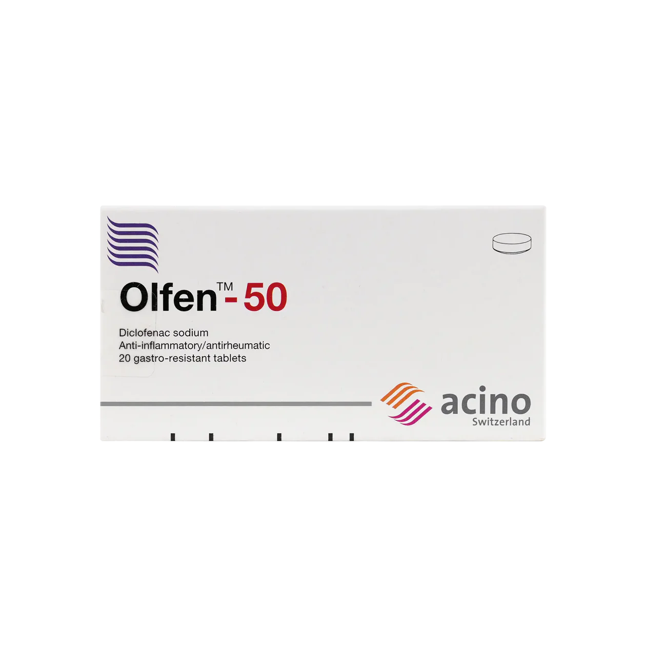 Olfen 50 mg 20 Tablets