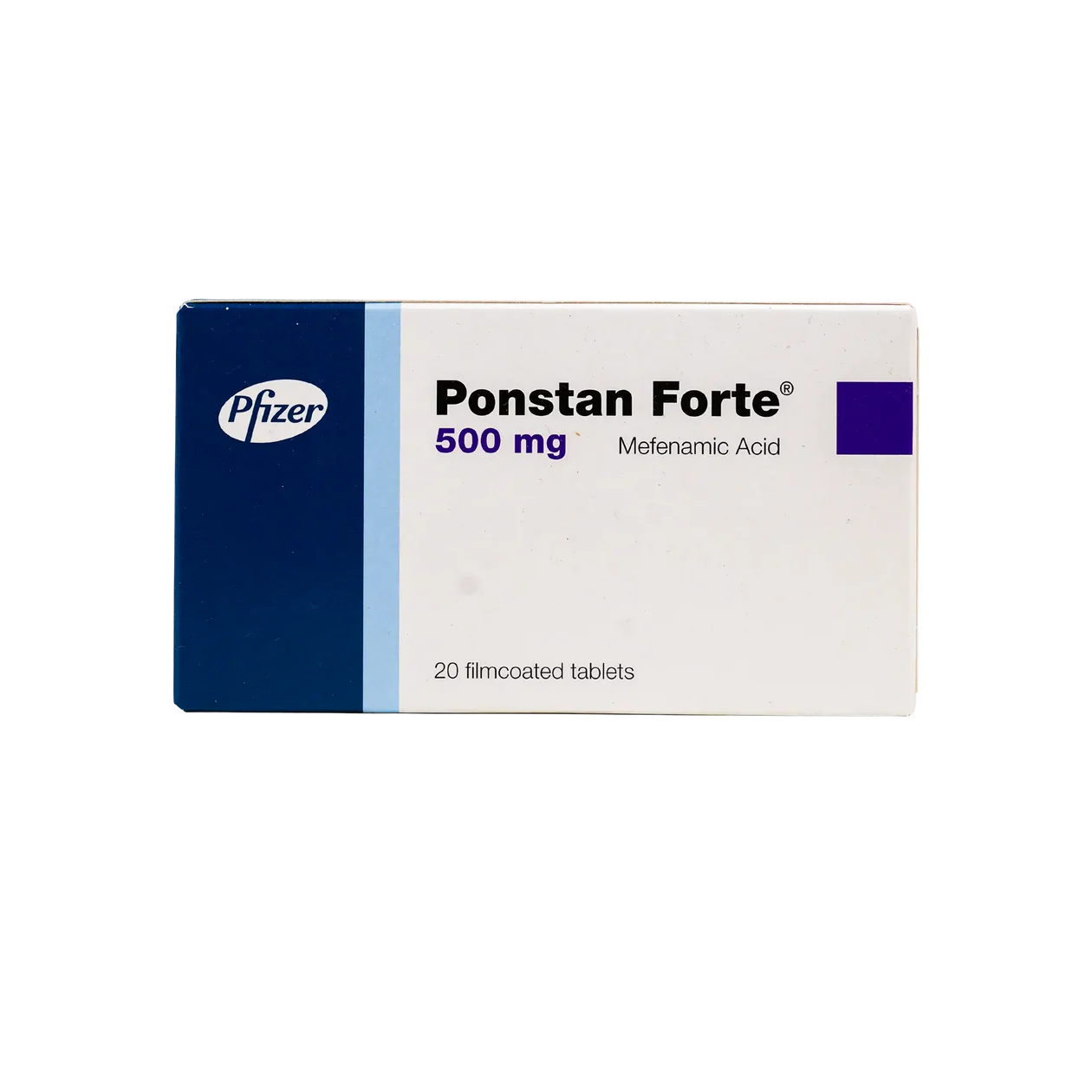 Ponstan Fort 500 mg 20 Tablets