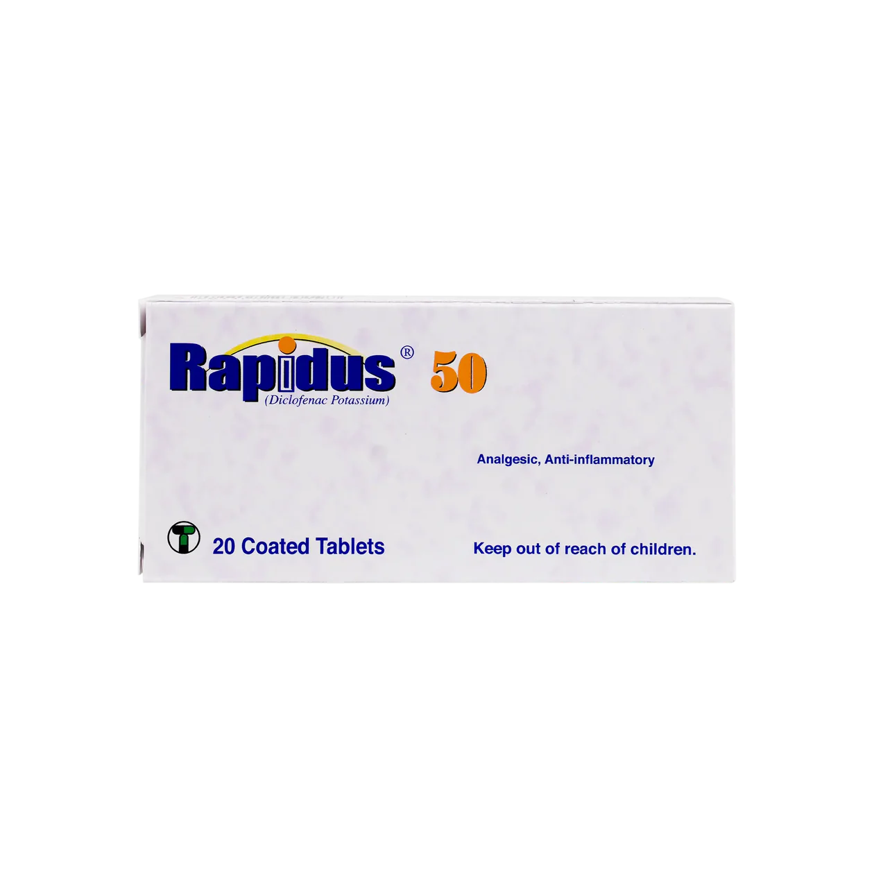 Rapidus 50 mg 20 Tablets
