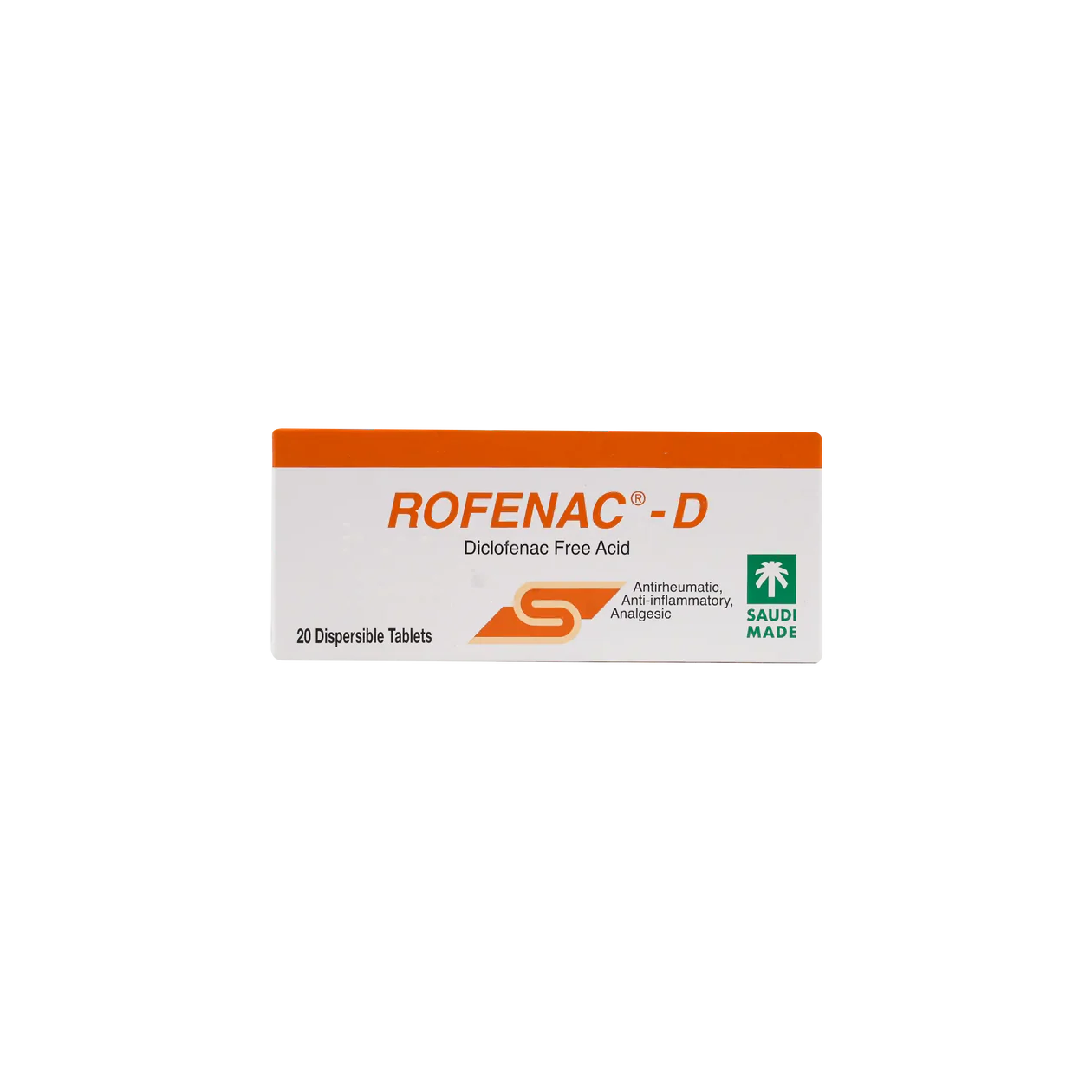 Rofenac D 50 mg 20 Tablets