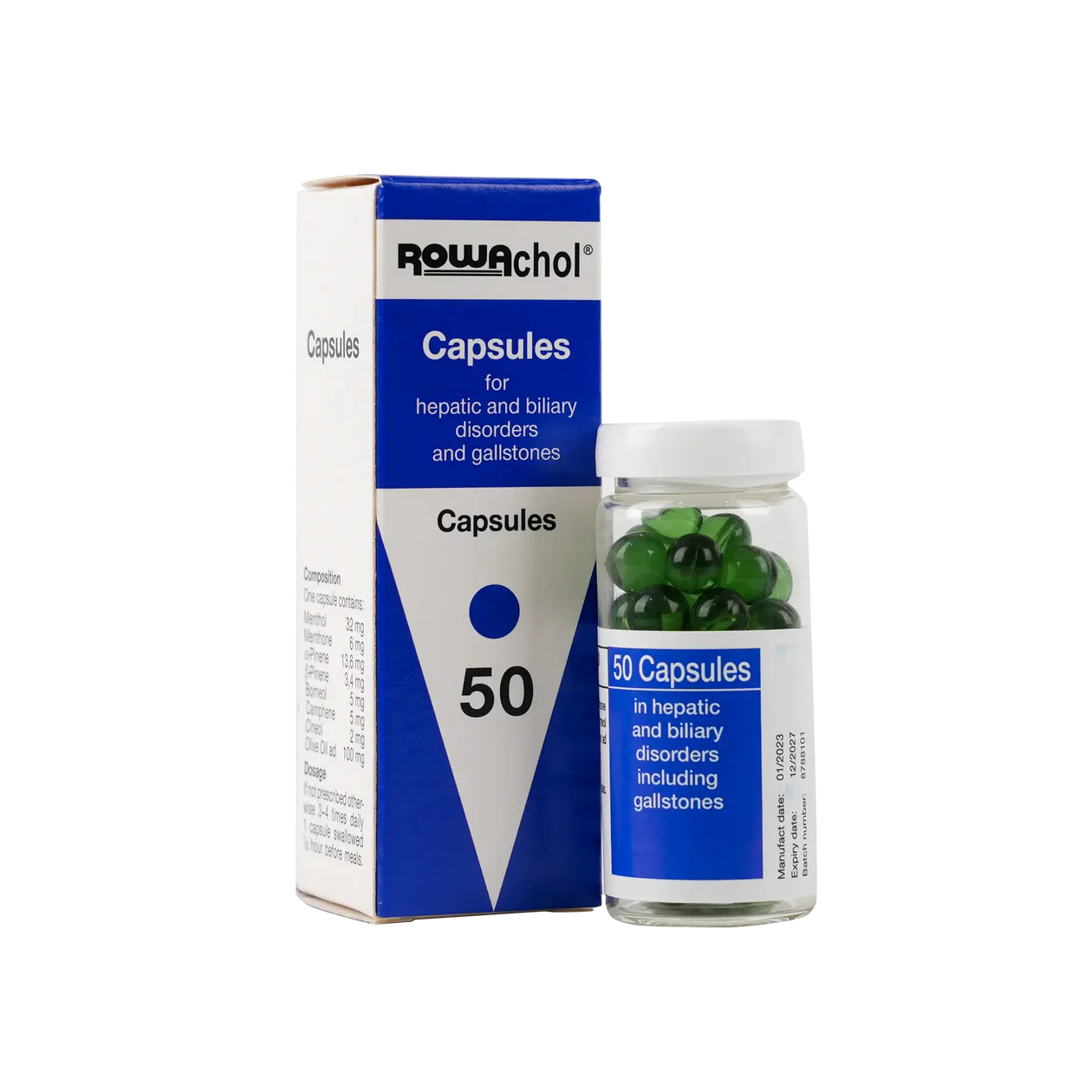 Rowachol 50 Capsules