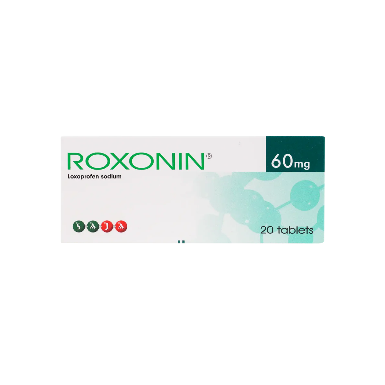 Roxonin 60 mg 20 Tablets
