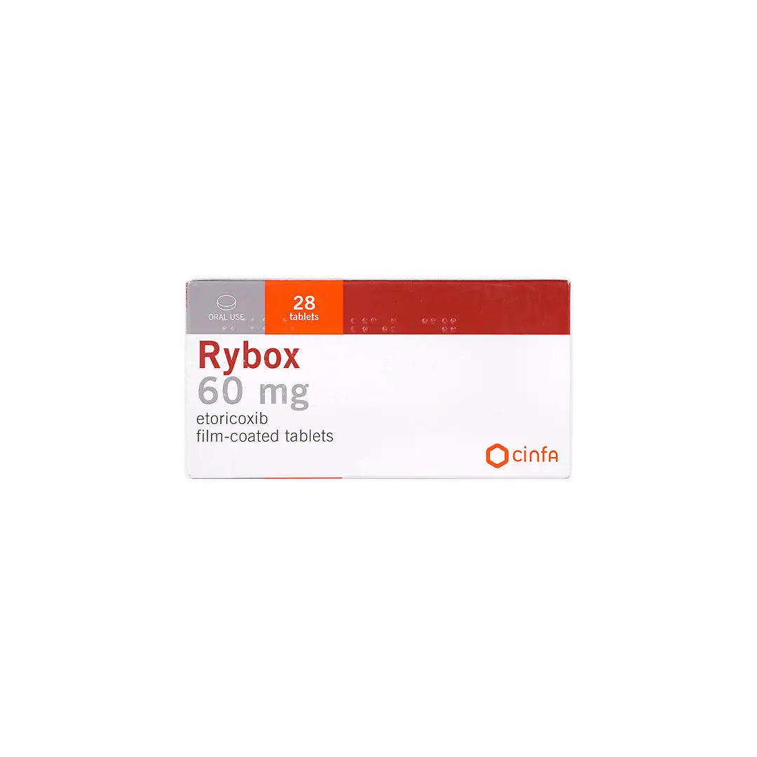 Rybox 60 mg 28 Tablets