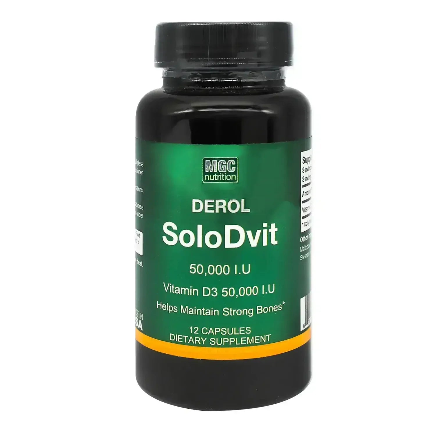 Solodvit Vitamin D 12 Capsules