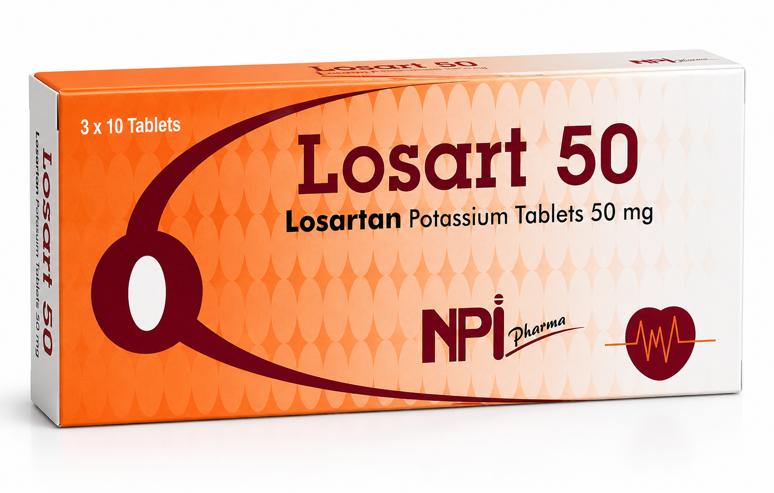 لوسارت 50 ملغ 30 قرص